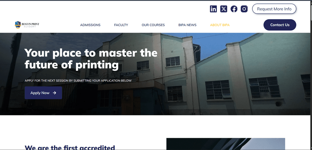 Best In Print Academy (BIPA)